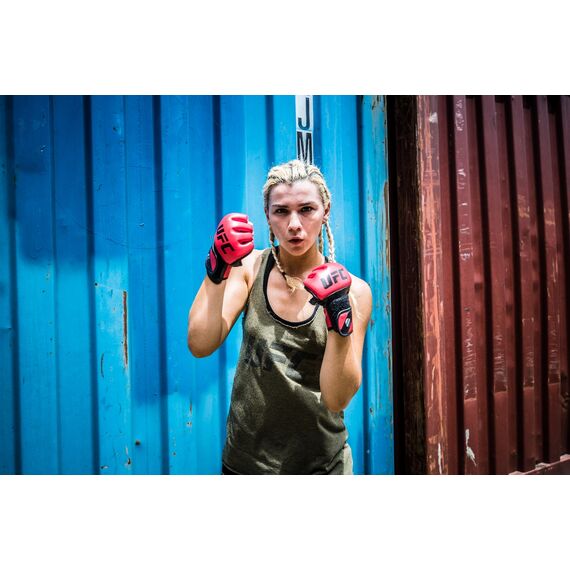 UFC Contender MMA Sparing Gloves-8oz, Colour: Rot, Size: L-XL, 17 image