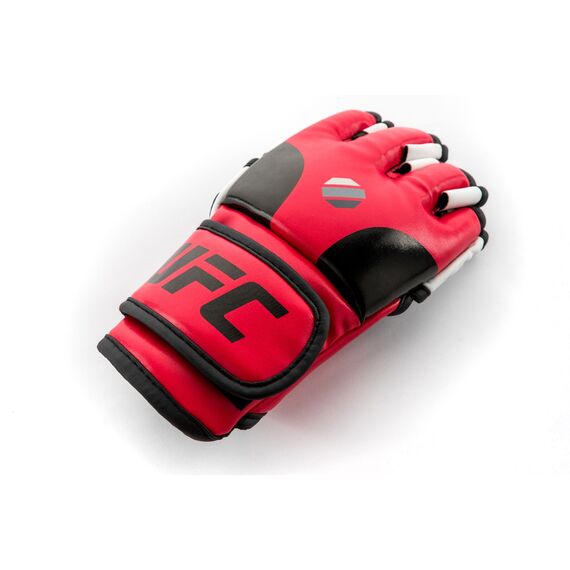 UFC MMA Open Palm Gloves, Colour: Rot, Size: S-M, 4 image