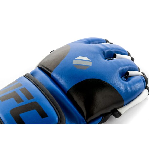 UFC MMA Open Palm Gloves, Colour: Blue, Size: S-M, 4 image