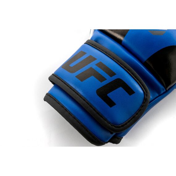 UFC MMA Open Palm Gloves, Colour: Blue, Size: S-M, 3 image
