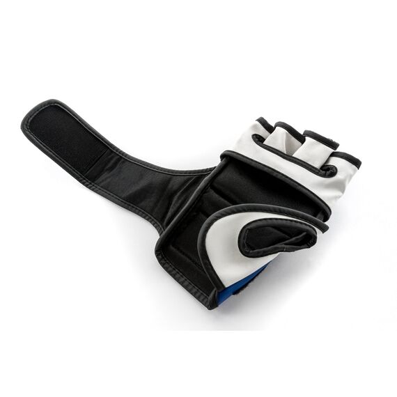 UFC MMA Open Palm Gloves, Colour: Blue, Size: S-M, 14 image