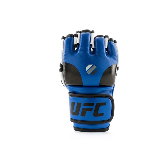 UFC MMA Open Palm Gloves, Colour: Blue, Size: S-M, 12 image