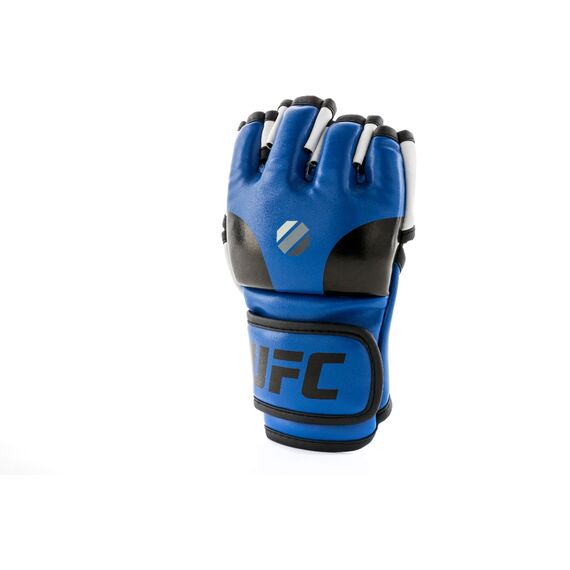 UFC MMA Open Palm Gloves, Colour: Blue, Size: S-M, 11 image
