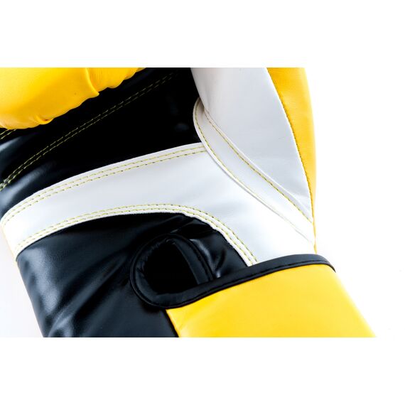 UFC PRO Boxing Training Gloves, Colour: Yellow, OZ: 12oz, 9 image