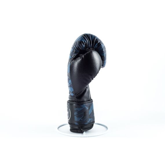 UFC Octagon Camo Boxing Gloves, Colour: Blue, OZ: 10oz, 8 image