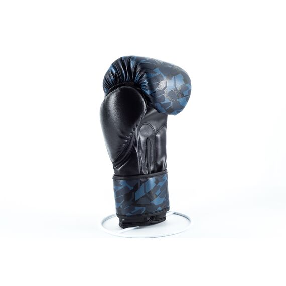 UFC Octagon Camo Boxing Gloves, Colour: Blue, OZ: 10oz, 7 image