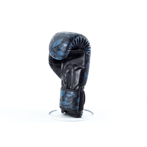 UFC Octagon Camo Boxing Gloves, Colour: Blue, OZ: 10oz, 5 image