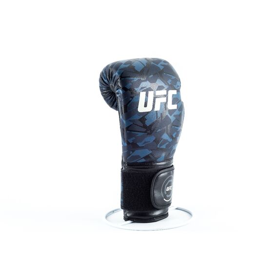 UFC Octagon Camo Boxing Gloves, Colour: Blue, OZ: 10oz, 3 image