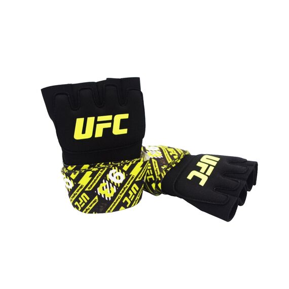 UFC Gel Glove Wraps, Colour: Schwarz, Size: L-XL, 17 image