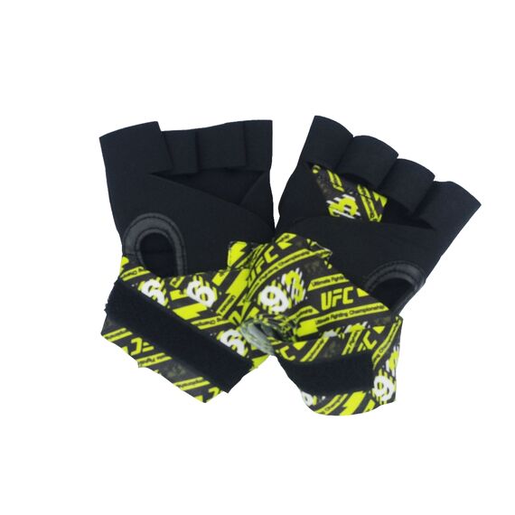 UFC Gel Glove Wraps, Colour: Schwarz, Size: L-XL, 18 image