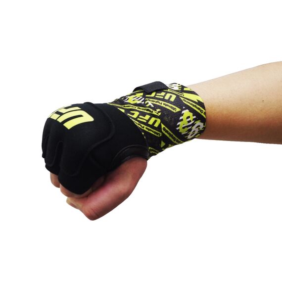 UFC Gel Glove Wraps, Colour: Schwarz, Size: L-XL, 10 image