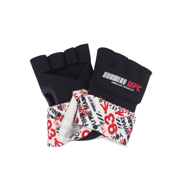 UFC Gel Glove Wraps, Colour: Schwarz, Size: L-XL, 11 image