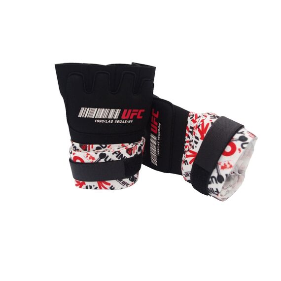 UFC Gel Glove Wraps, Colour: Schwarz, Size: L-XL, 13 image