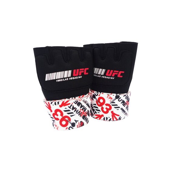 UFC Gel Glove Wraps, Colour: Schwarz, Size: L-XL, 17 image