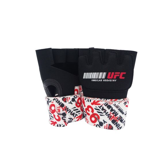 UFC Gel Glove Wraps, Colour: Schwarz, Size: L-XL, 19 image