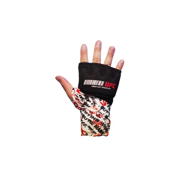 UFC Gel Glove Wraps, Colour: Schwarz, Size: L-XL, 2 image