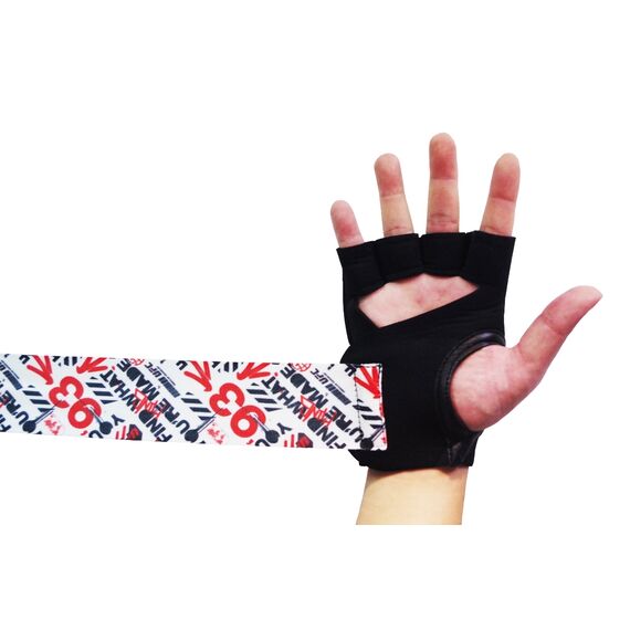 UFC Gel Glove Wraps, Colour: Schwarz, Size: L-XL, 3 image