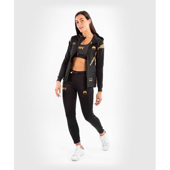 UFC Authentic Fight Night Women's Walkout Pant, Size: M, Colour: Gold, Size: M, 9 image