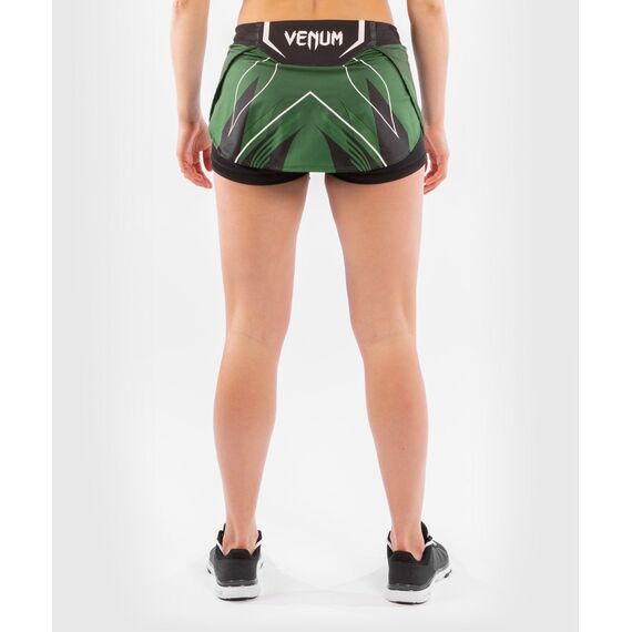 UFC Authentic Fight Night Women's Skort, Colour: Green, Size: L, 5 image