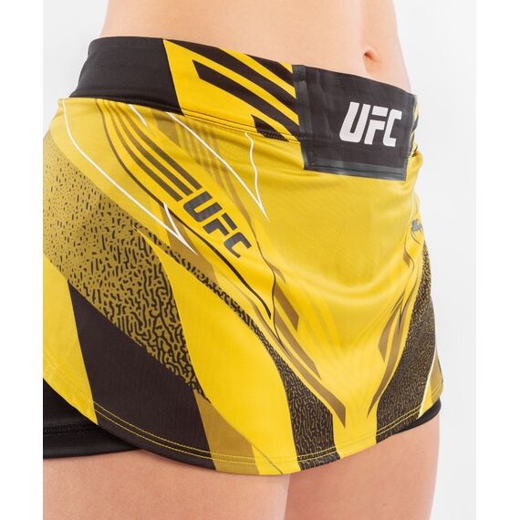 UFC Authentic Fight Night Women's Skort, Colour: Yellow, Size: M, 2 image