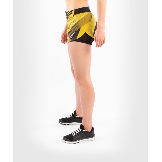 UFC Authentic Fight Night Women's Skort, Colour: Yellow, Size: M, 4 image