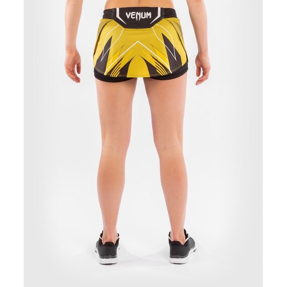 UFC Authentic Fight Night Women's Skort, Colour: Yellow, Size: M, 5 image