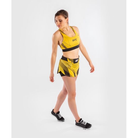 UFC Authentic Fight Night Women's Skort, Colour: Yellow, Size: M, 6 image