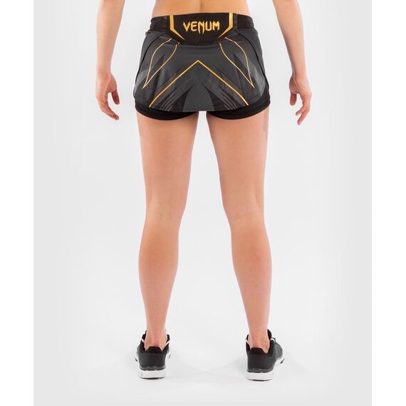 UFC Authentic Fight Night Women's Skort, Colour: Gold, Size: S, 8 image