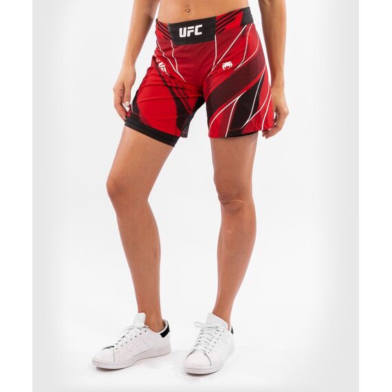 UFC Authentic Fight Night  Shorts - Langer Schnitt, Farbe: Rot, Grösse : L, 5 image