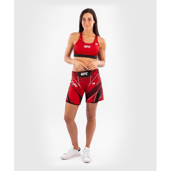 UFC Authentic Fight Night  Shorts - Langer Schnitt, Farbe: Rot, Grösse : L, 7 image