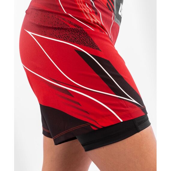 UFC Authentic Fight Night  Shorts - Langer Schnitt, Farbe: Rot, Grösse : L, 8 image
