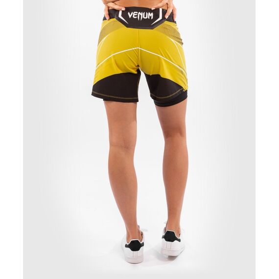 Short de combat UFC Authentic Fight Night - Coupe Longue, Couleur: Jaune, Taille ne pas utiliser: S, 5 image