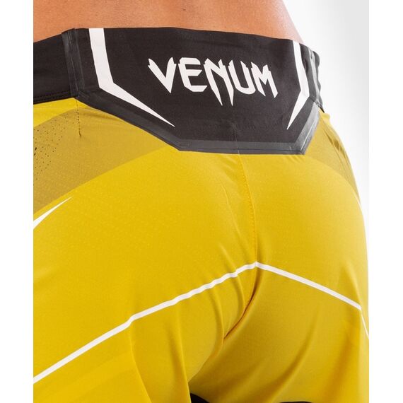 Short de combat UFC Authentic Fight Night - Coupe Longue, Couleur: Jaune, Taille ne pas utiliser: S, 8 image