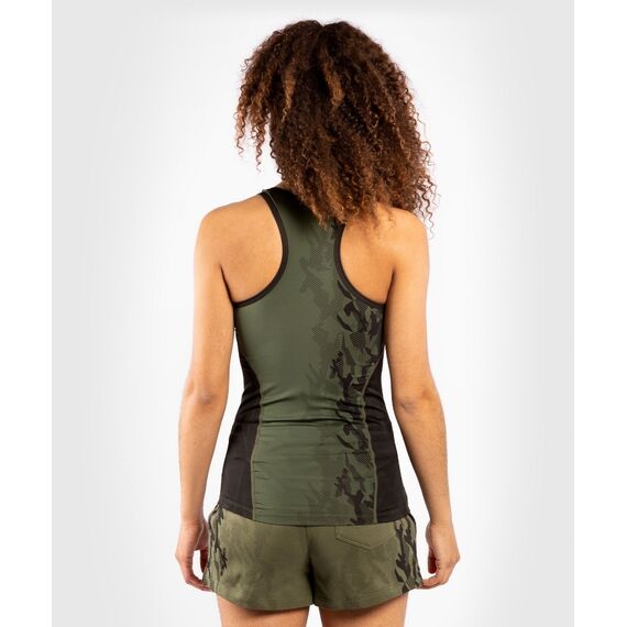 UFC Authentic Fight Week Women's Performance Tank Top, Size: M, Colour: Khaki, Size: M, 4 image