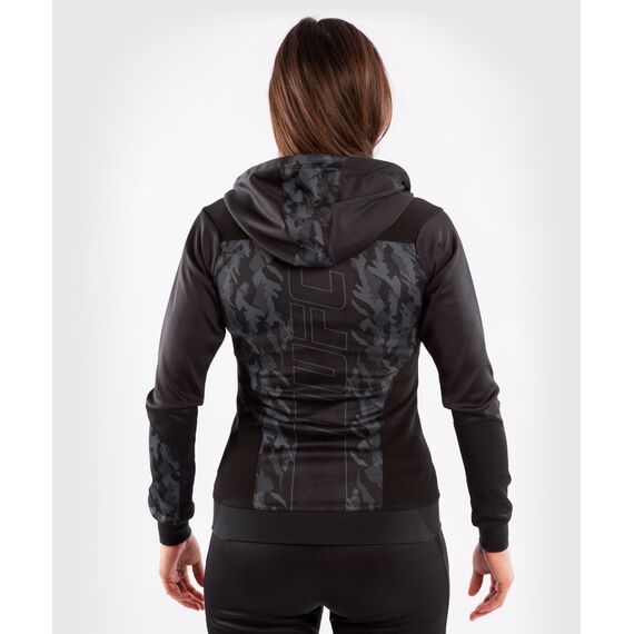 UFC Authentic Fight Week  Kapuzenpullover  mit Reißverschluss, Bekleidungsgrösse: S, Farbe: Schwarz, Grösse : S, 5 image