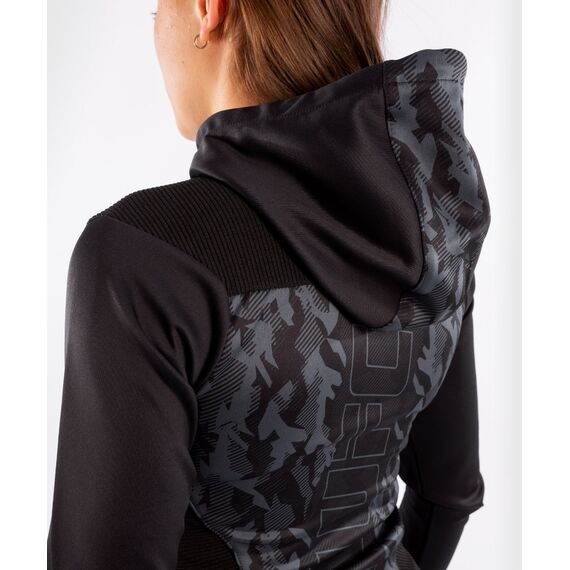 UFC Authentic Fight Week  Kapuzenpullover  mit Reißverschluss, Bekleidungsgrösse: S, Farbe: Schwarz, Grösse : S, 7 image