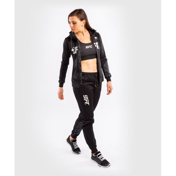UFC Authentic Fight Week Women's Pants, Colour: Schwarz, Size: M, 5 image