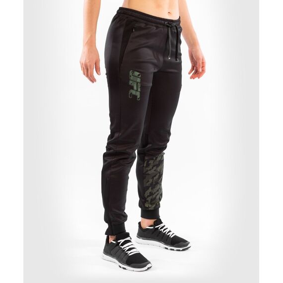 UFC Authentic Fight Week Women's Pants, Colour: Khaki, Size: S, 3 image