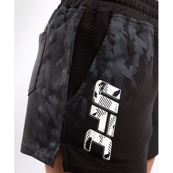 UFC Authentic Fight Week Women's Shorts, Colour: Schwarz, Size: L, 2 image