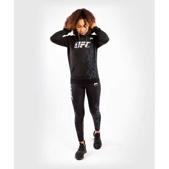 UFC Authentic Fight Week Women's Pullover Hoodie, Colour: Schwarz, Size: M, 6 image