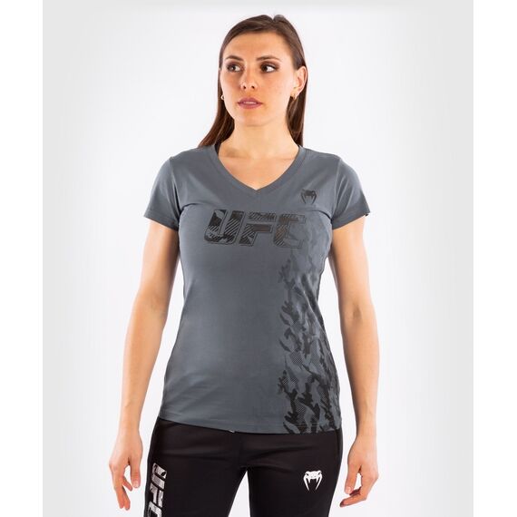 UFC Authentic Fight Week  Kurzarm T-Shirt, Farbe: Grau, Grösse : M