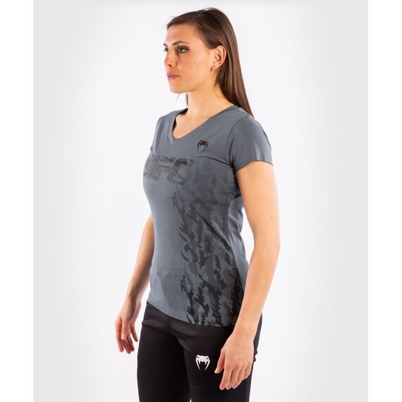 UFC Authentic Fight Week  Kurzarm T-Shirt, Farbe: Grau, Grösse : M, 2 image