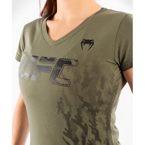 UFC Authentic Fight Week  Kurzarm T-Shirt, Farbe: Khaki, Grösse : S, 5 image