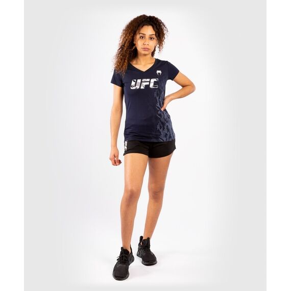 UFC Authentic Fight Week  Kurzarm T-Shirt, Farbe: Blau, Grösse : S, 4 image