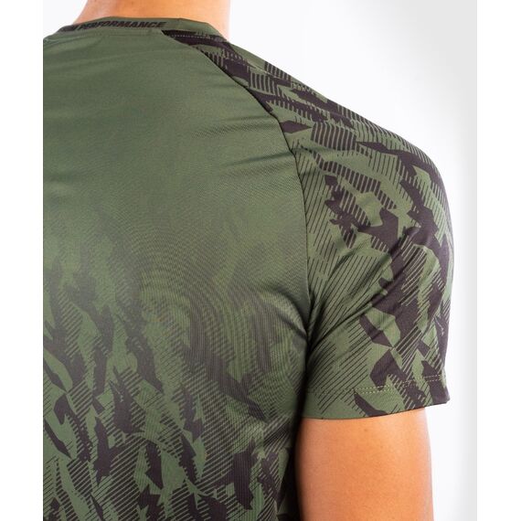 UFC Authentic Fight Week Men's Performance Short Sleeve T-shirt, Colour: Khaki, Size: XS, 3 image