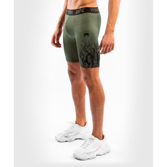 Short de Vale Tudo  UFC Authentic Fight Week, Taille: S, Couleur: Kaki, Taille ne pas utiliser: S, 3 image