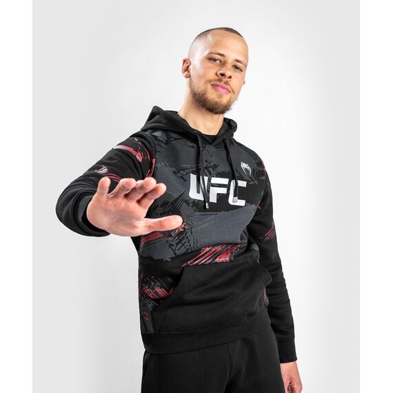 Sweat à capuche UFC Authentic Fight Week 2.0, Taille: S, Couleur: Noir, 5 image