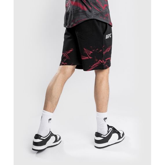 Short en coton UFC Authentic Fight Week 2.2, Taille: S, Couleur: Noir, 4 image