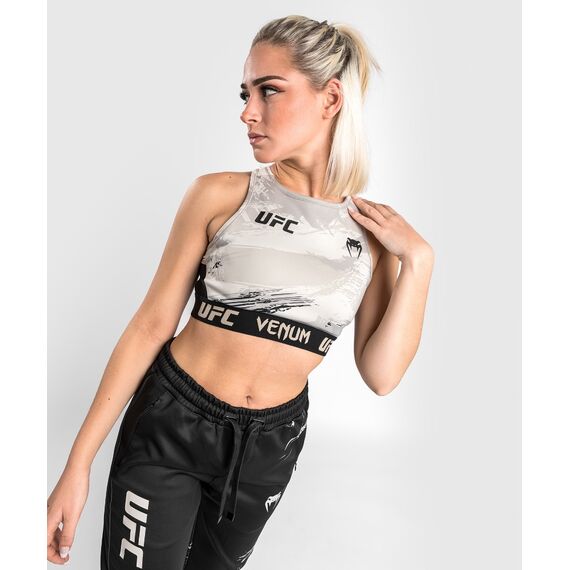 UFC Authentic Fight Week 2.0 Sport Bras, Size: L, Colour: Weiss, 3 image