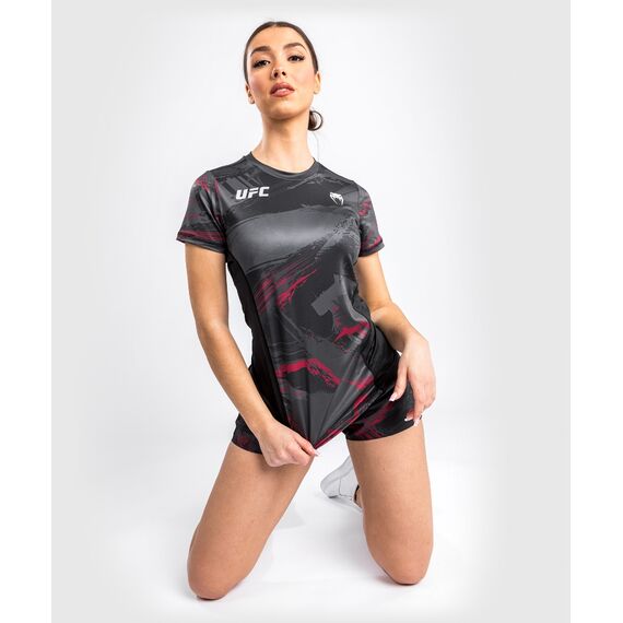 UFC Authentic Fight Week 2.0 Dry Tech T-Shirt - For Women, Size: L, Colour: Schwarz, 3 image